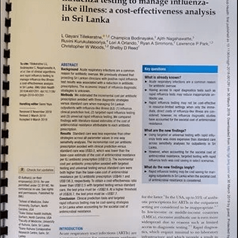 Congratulations to the Duke-Ruhuna team for being awarded with the President's awards! image 1