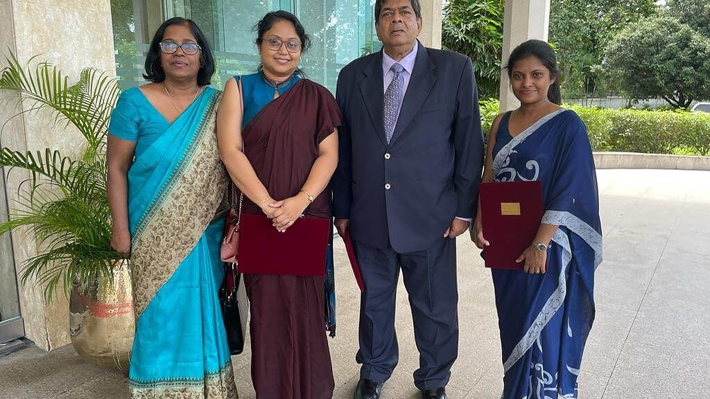 Congratulations to the Duke-Ruhuna team for being awarded with the President's awards! image 2