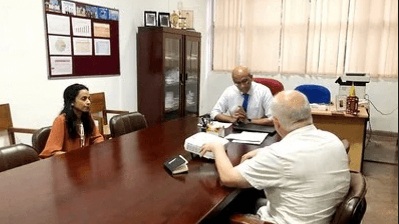 Prof. Truls Ostbye's visit to Sri Lanka