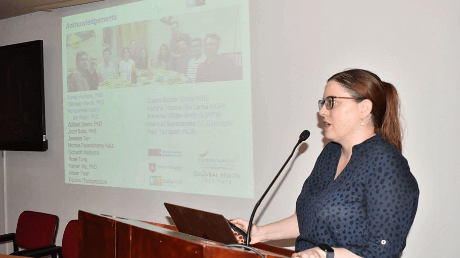 Prof Ashley St. John and Mr. Sidharth Malhotra’s visit to the Ruhuna-Duke Centre for infectious Diseases