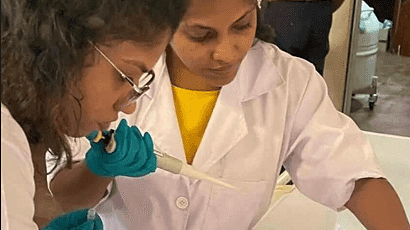 Prof Ashley St. John and Mr. Sidharth Malhotra’s visit to the Ruhuna-Duke Centre for infectious Diseases image 1