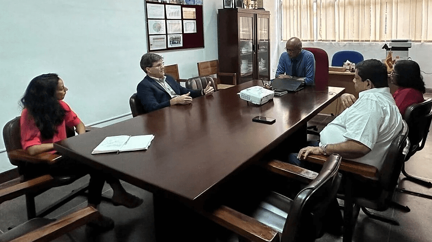 Prof Chris Woods’ visit to the Duke-Ruhuna Centre for Infectious Diseases