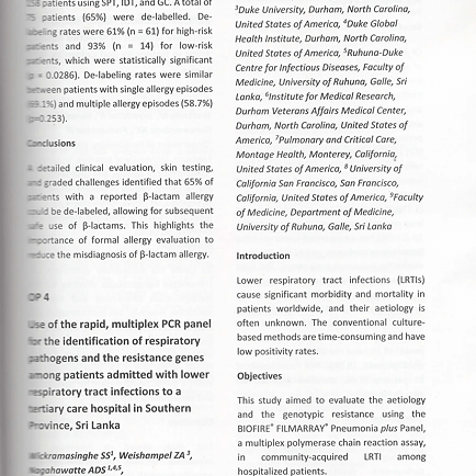 Dr. Subodha Wickramasinghe’s Presentation at the 34th Annual Scientific Sessions of the Sri Lanka College of Microbiologists image 2