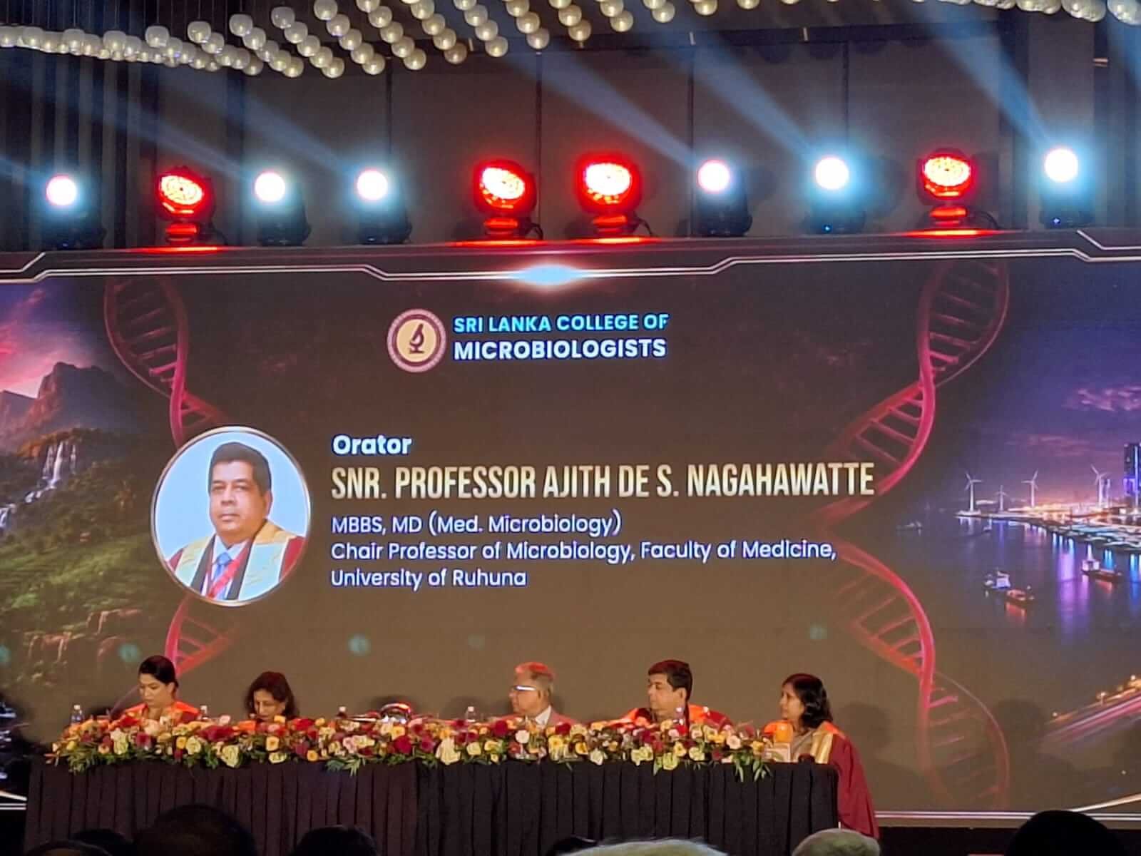 Former Head Senior Professor Ajith Nagahawatte Delivers the Dr. Siri Wickremesinghe Memorial Oration 2026 image 2